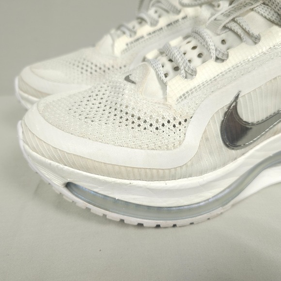 Nike Air Zoom Pegasus Premium Shoes Women Size 8.5 White Metallic Silver - Picture 9 of 16